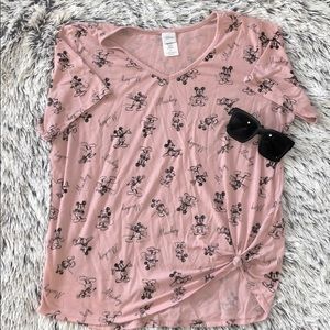 Used Disney Mickey Mouse Dolman Top